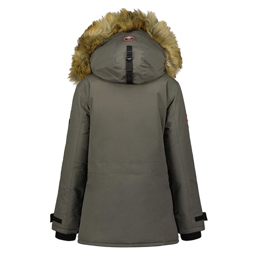 Parka w kolorze oliwkowym Canadian Peak L okazja Limango Polska