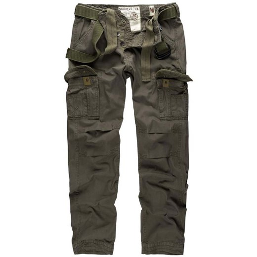 Spodnie wojskowe Premium Vintage SLIMMY Surplus S Urban Babe
