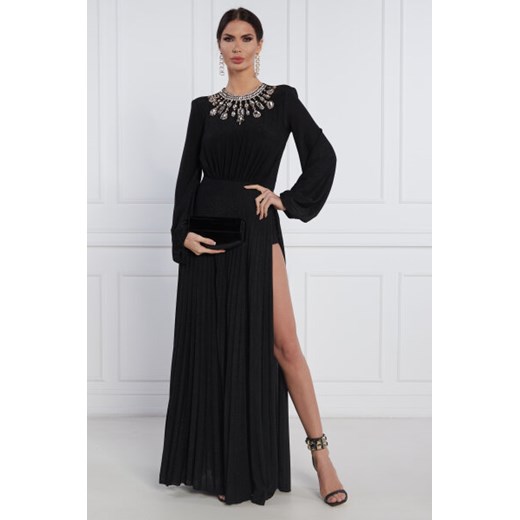 Kopertówka Dolce Gabbana na ramię czarna matowa skórzana elegancka 