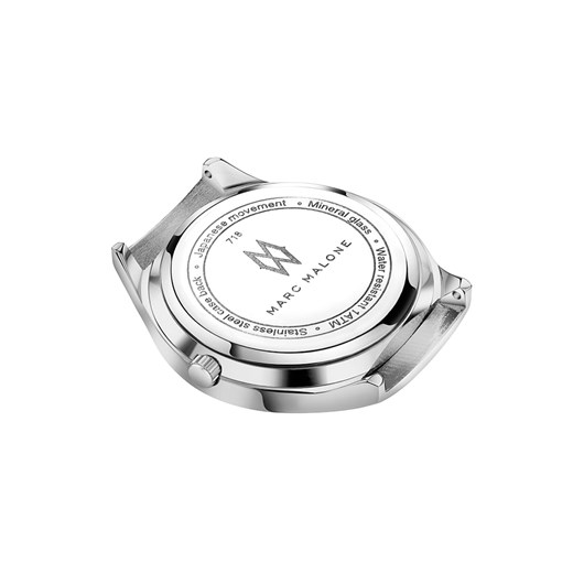 Zegarek "CAS-B021S" w kolorze srebrno-czarnym Marc Malone onesize okazyjna cena Limango Polska