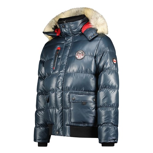 Kurtka pikowana w kolorze granatowym Canadian Peak 152 okazyjna cena Limango Polska