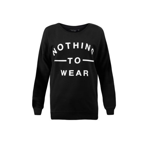 Black Nothing To Wear Long Sleeve Sweater newlook czarny sweter