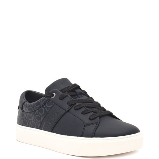 Calvin Klein Skórzane trampki LOW TOP LACE UP Calvin Klein 43 promocja Gomez Fashion Store