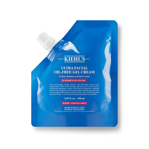 Ultra Facial Oil-Free Gel Cream - Krem do cery tłustej i normalnej Kiehl`s 150 ml Refill Kiehls
