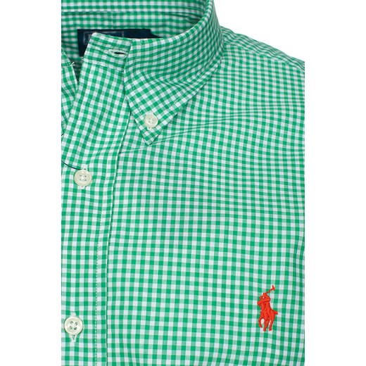 Ralph Lauren Koszula męska Green / White Ralph Lauren S promocja zantalo.pl