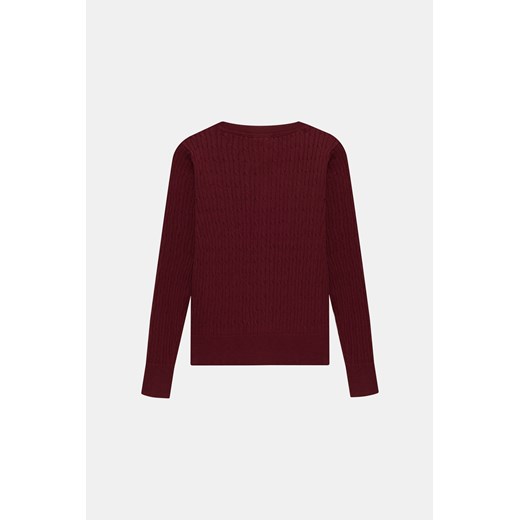 GAP Kardigan - Bordowy - Dziewczynka - 116-122 CM(122CM) Gap 152-158 CM(158CM) promocyjna cena Halfprice