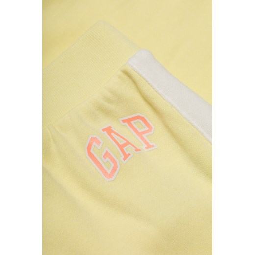 GAP Spodnie dresowe - Żółty jasny - Dziewczynka - 164-176 CM(170CM) Gap 128-134 CM(134CM) okazyjna cena Halfprice