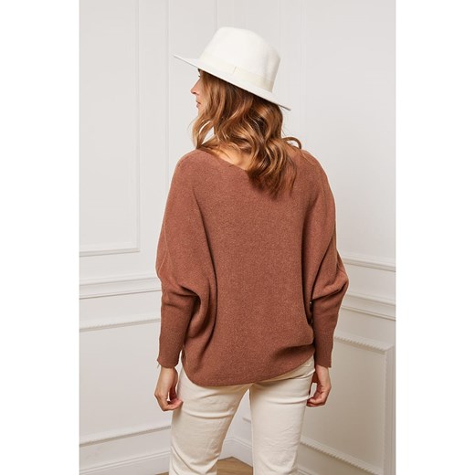 Sweter "Jackson" w kolorze karmelowym Joséfine S okazyjna cena Limango Polska