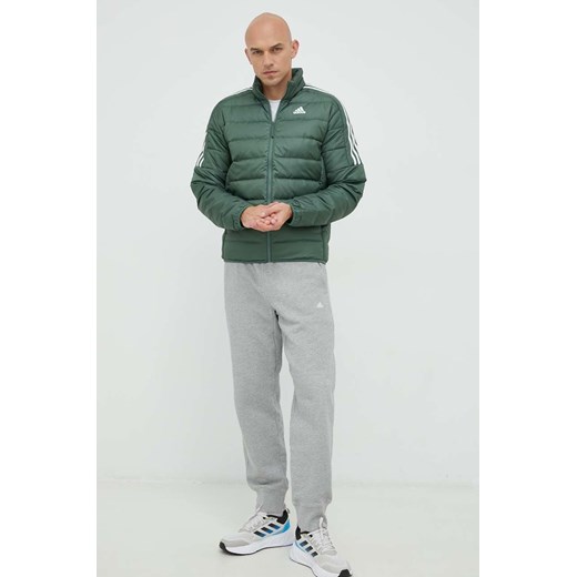 adidas kurtka puchowa męska kolor zielony przejściowa S ANSWEAR.com