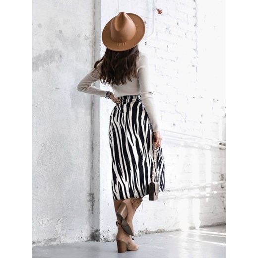 Spódnica Miso Zebra Czarna Lisa Mayo M Lisa Mayo