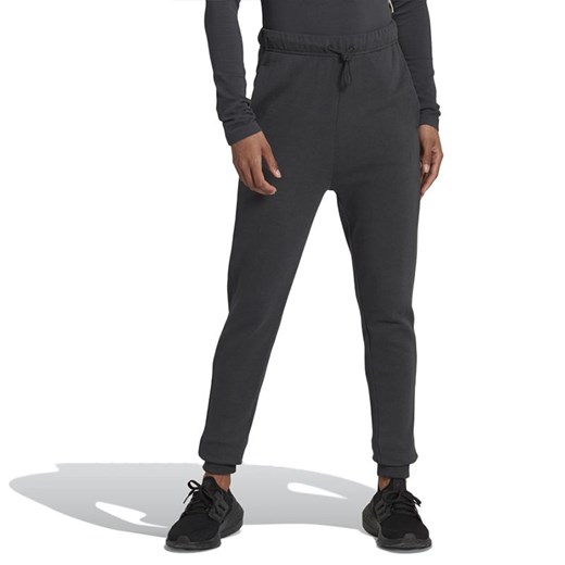 Spodnie adidas Studio Lounge High Waist HH8514 - czarne ze sklepu streetstyle24.pl w kategorii Spodnie damskie - zdjęcie 147003982