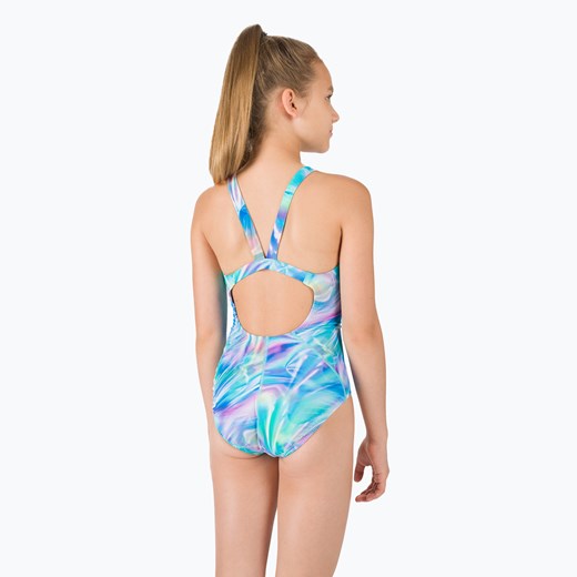 Strój pływacki jednoczęściowy dziecięcy Nike Multiple Print Fastback kolorowy Nike okazyjna cena sportano.pl