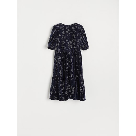 Reserved - Sukienka z krótkim rękawem - Niebieski Reserved 164 (13 lat) Reserved