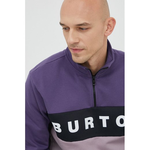 Burton bluza męska kolor różowy wzorzysta Burton L ANSWEAR.com