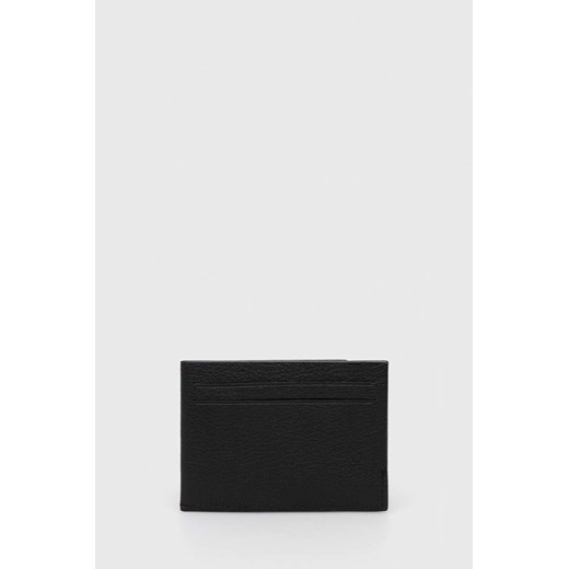 Calvin Klein etui na karty skórzane męski kolor czarny Calvin Klein ONE ANSWEAR.com