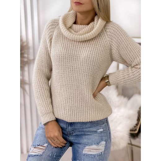 SWETER LIGURIA BEŻOWY UNI Ubra One size UBRA