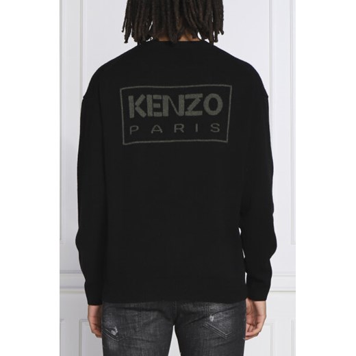 Kenzo Wełniany sweter KENZO PARIS | Regular Fit Kenzo L Gomez Fashion Store