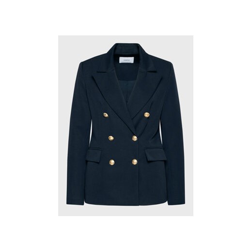 Simple Żakiet MKD500-01 Granatowy Slim Fit Simple 40 Modivo_marki_wlasne