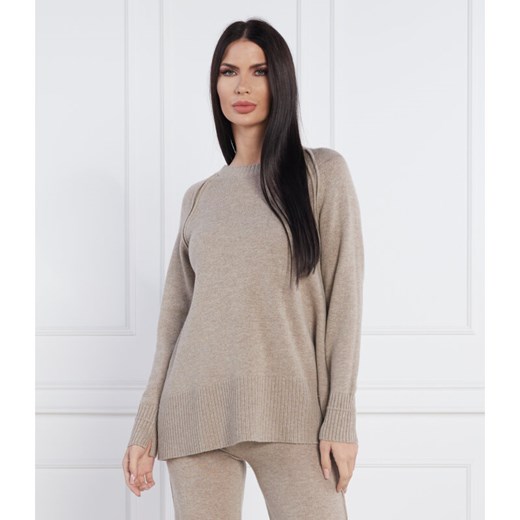 Beatrice B Wełniany sweter MAGLIA | Regular Fit | z dodatkiem kaszmiru Beatrice B L Gomez Fashion Store