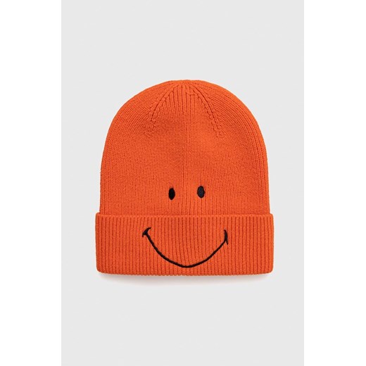 GAP czapka x Smiley kolor pomarańczowy Gap ONE ANSWEAR.com