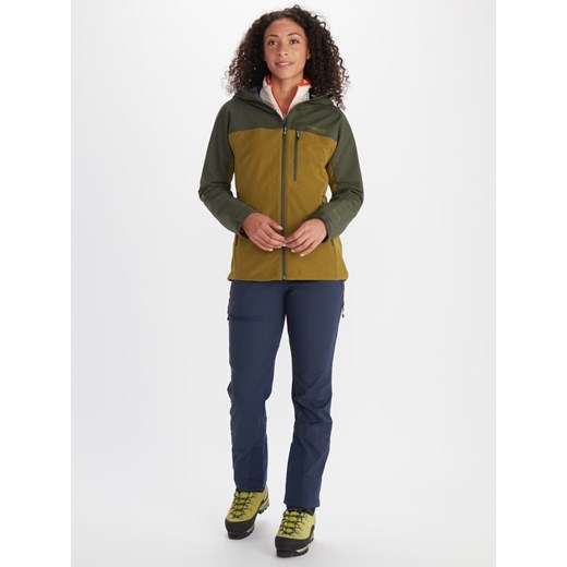 Kurtka softshellowa "Rom Gore Tex" w kolorze khaki Marmot S wyprzedaż Limango Polska