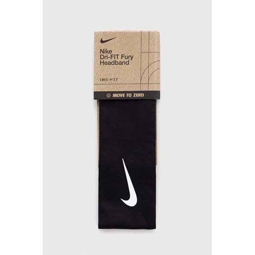 Nike opaska na głowę kolor czarny ze sklepu ANSWEAR.com w kategorii Dodatki męskie - zdjęcie 147197091