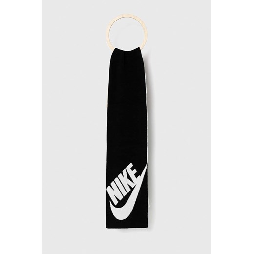 Nike szalik kolor czarny wzorzysty ze sklepu ANSWEAR.com w kategorii Szaliki męskie - zdjęcie 147197482