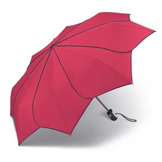 Czerwony kwiat - parasolka składana full-auto Pierre Cardin Pierre Cardin  Parasole MiaDora.pl