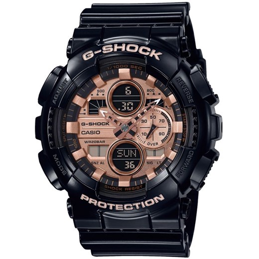 Zegarek Męski CASIO G-SHOCK GA-140GB-1A2ER 20 Bar Do nurkowania Casio Moda Dla Ciebie