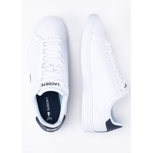 Sneakersy męskie białe Lacoste Graduate Lacoste 44.5 Sneaker Peeker