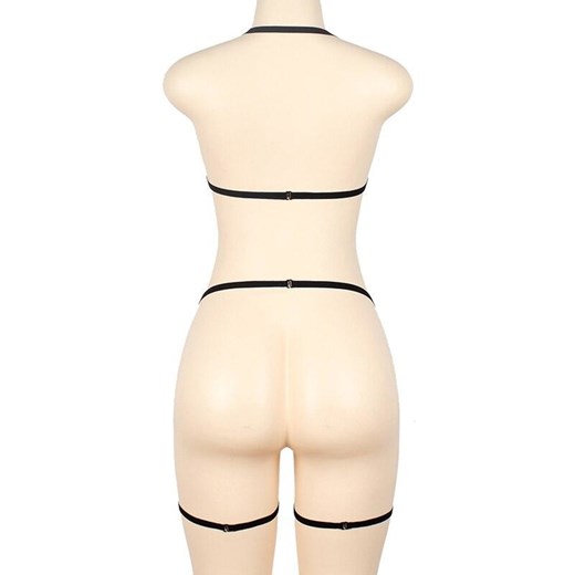 Harness do biustonosza i pończoch - Czarny / S Lovita.pl L promocja Lovita.pl
