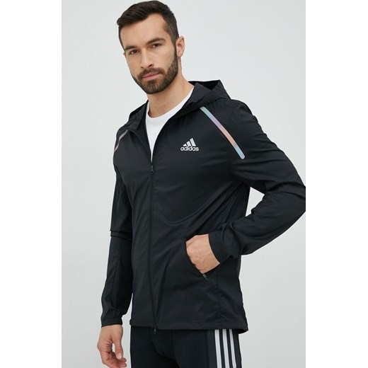 adidas Performance kurtka męska kolor czarny przejściowa ze sklepu ANSWEAR.com w kategorii Kurtki męskie - zdjęcie 147272552