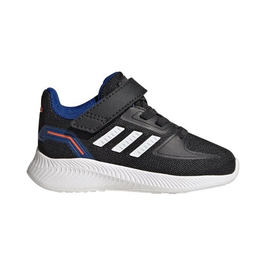 Buty sportowe dziecięce Adidas czarne sznurowane 