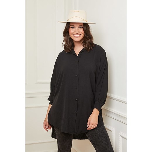 Koszula w kolorze czarnym Curvy Lady 48/50 wyprzedaż Limango Polska
