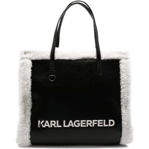 Karl Lagerfeld Shopperka Skuare Lg Tote Shearling Karl Lagerfeld Uniwersalny Gomez Fashion Store