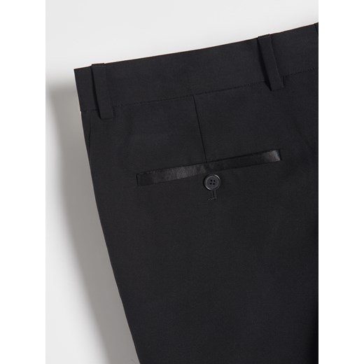 Reserved - Spodnie slim fit - Czarny Reserved 50 Reserved
