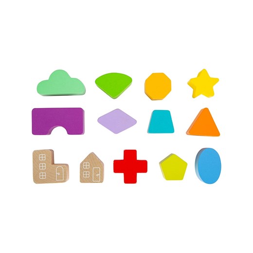 Kolorowy sorter - 12 m+ Small Foot onesize Limango Polska okazyjna cena