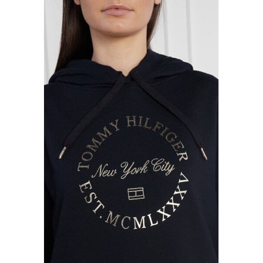 Tommy Hilfiger Bluza REG METLLC ROUNDLL SHRT HOOD DRS | Regular Fit Tommy Hilfiger S Gomez Fashion Store