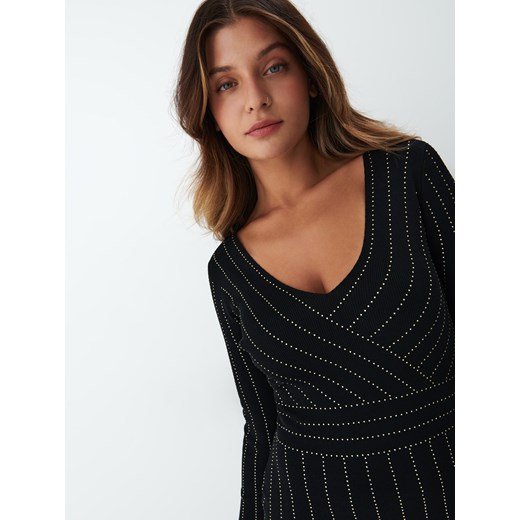 Mohito - Sukienka mini bodycon - Czarny Mohito XS Mohito