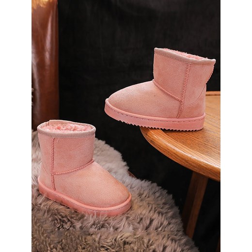 Botki w kolorze jasnoróżowym Rock & Joy 29 okazyjna cena Limango Polska