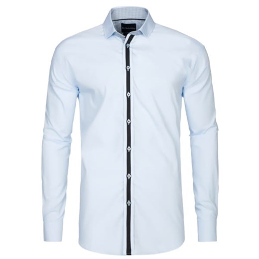 Koszula męska Di Selentino Montreal Slim Fit Niebieska ze sklepu dewear.pl w kategorii Koszule męskie - zdjęcie 147407741