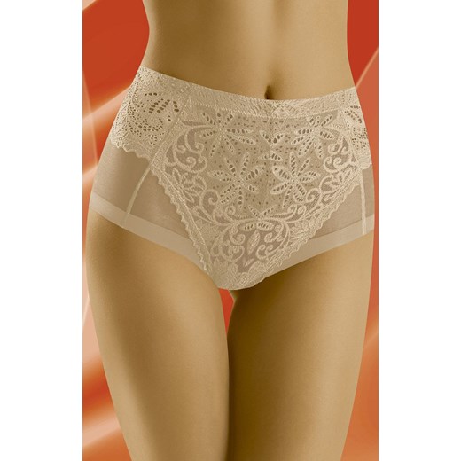 Hoty figi z wysokim stanem, Kolor beżowy, Rozmiar M, Wol-bar ze sklepu Intymna w kategorii Majtki damskie - zdjęcie 147413962