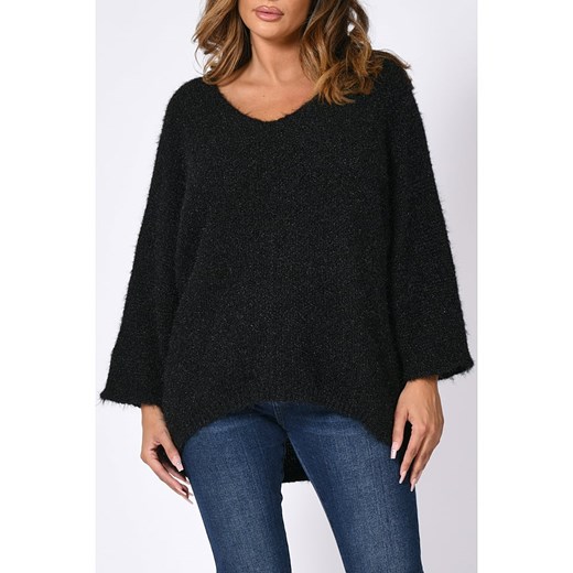 Sweter damski Plus Size Company w serek 