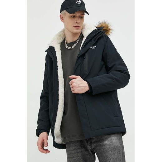 Hollister Co. kurtka męska kolor czarny przejściowa Hollister Co. XL ANSWEAR.com