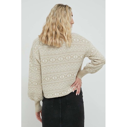 Only sweter damski kolor beżowy XS ANSWEAR.com