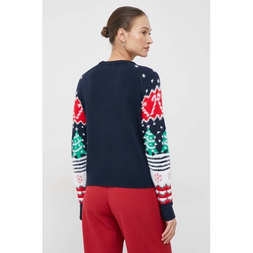 Vero Moda sweter damski kolor granatowy lekki Vero Moda XS ANSWEAR.com