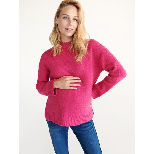 Reserved - Sweter z domieszką wełny - Różowy Reserved L Reserved
