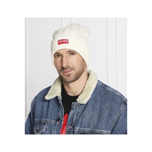 Kenzo Wełniana czapka ze sklepu Gomez Fashion Store w kategorii Czapki zimowe męskie - zdjęcie 147546293