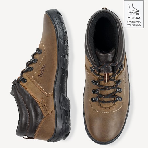 BRILU półbuty Patrick khaki Brilu 45 brilu.pl promocyjna cena