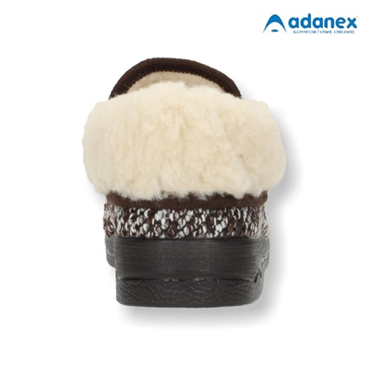 Bambosze Adanex 14698 obuwie-lizuraj-pl bezowy